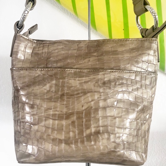 BRIGHTON LEATHER SHOULDER BAG - Picture 6 of 15